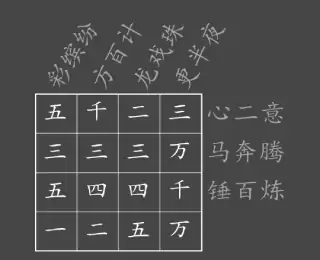 汉字谜阵
