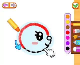 一起画画涂色学习