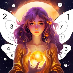 童话色彩-按数字绘画