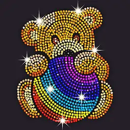 钻石着色-亮片艺术和数字绘画