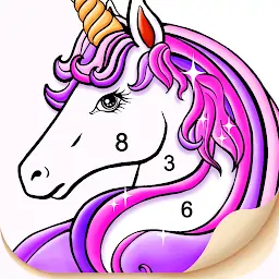 按数字编号上色的填色本