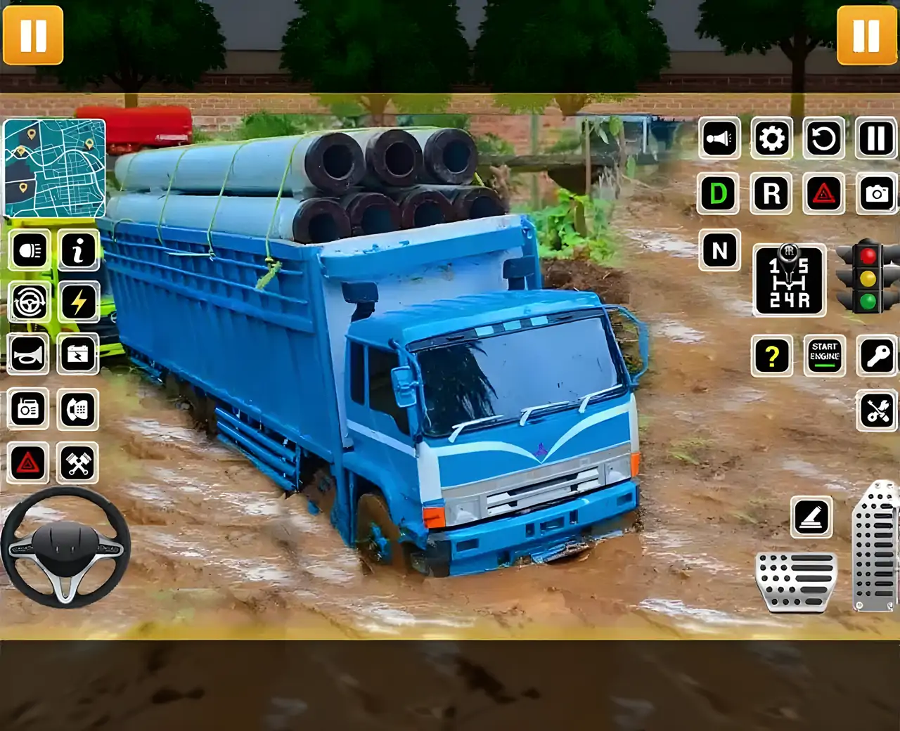 泥浆卡车