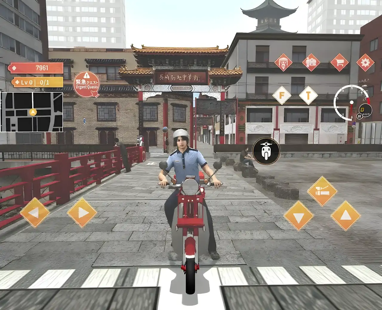 邮递员摩托模拟：长崎篇
