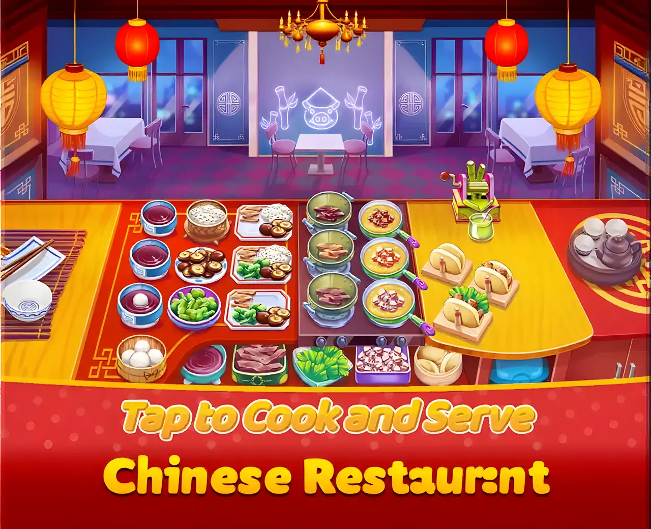 疯狂烹饪故事：快速餐厅烹饪游戏