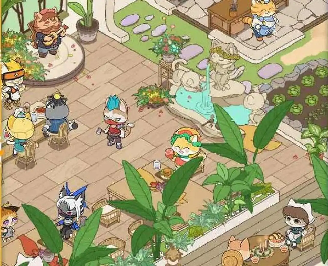 梦幻喵餐厅
