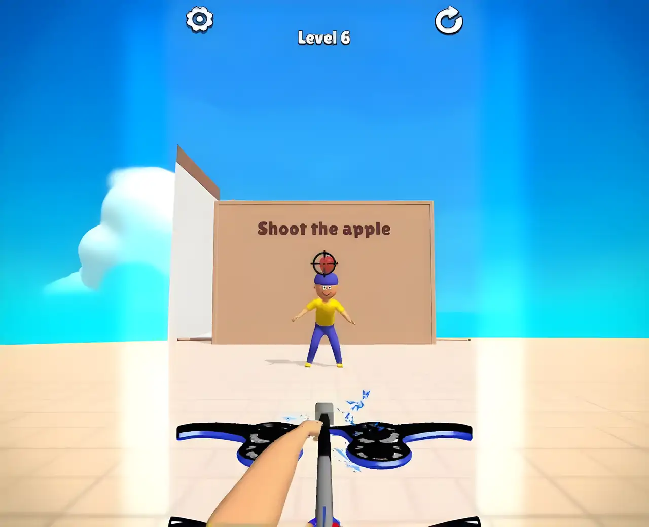 击中完美的3D