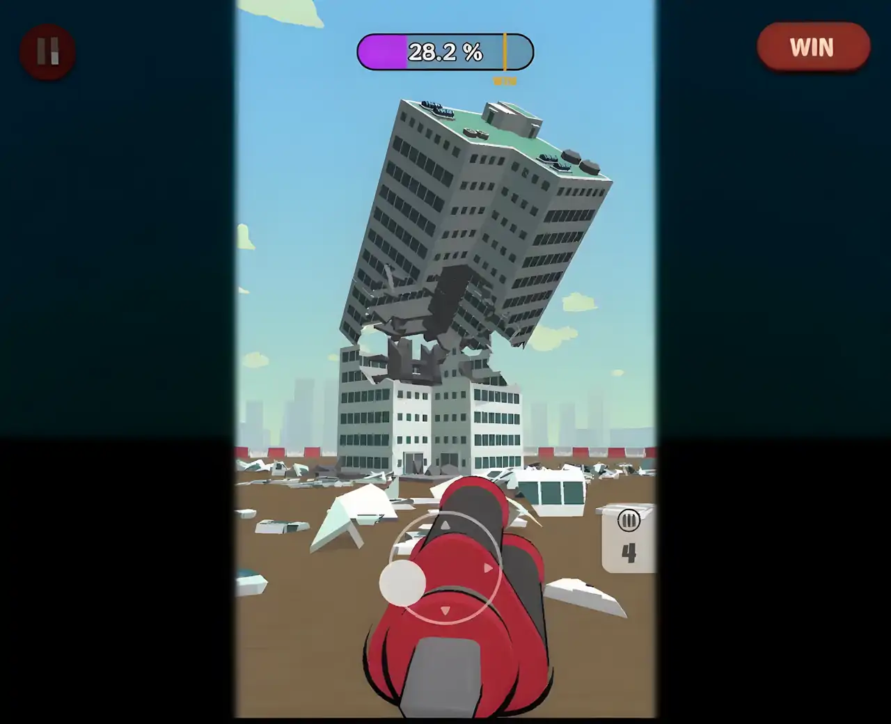 摧毁大楼