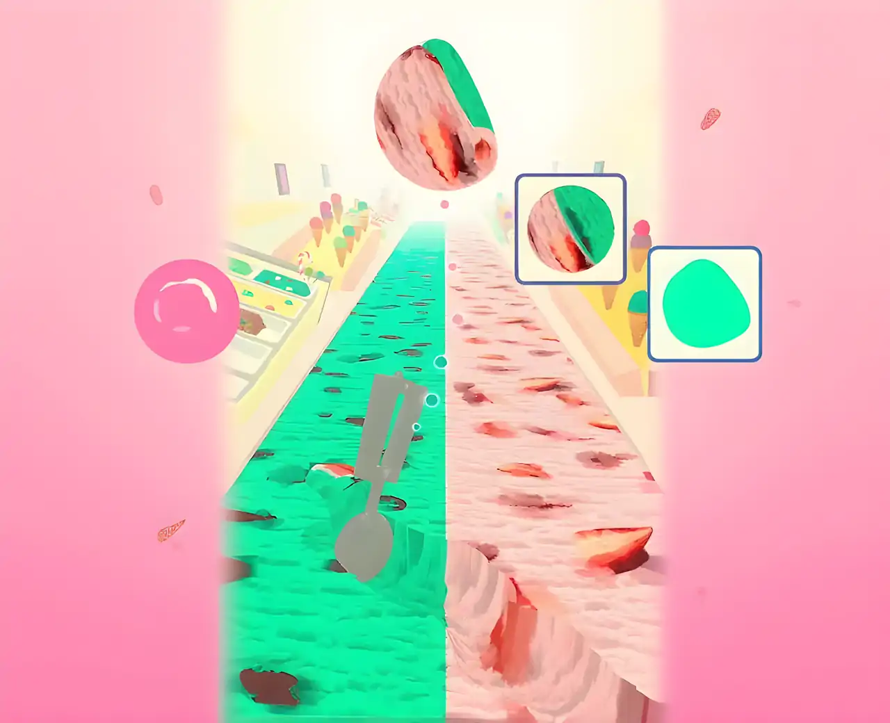 冰淇淋跑！