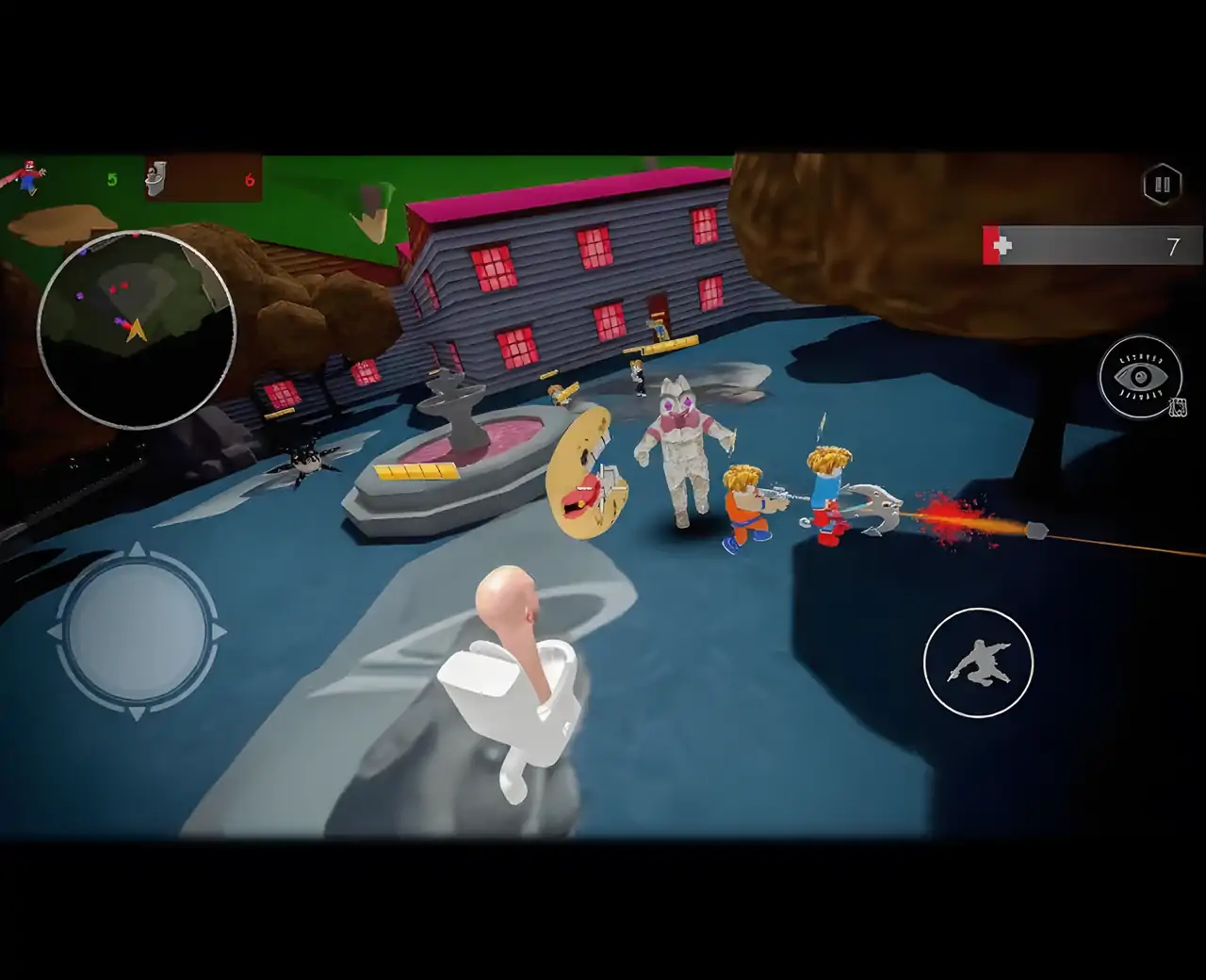 Skibidi射击游戏：生存FPS