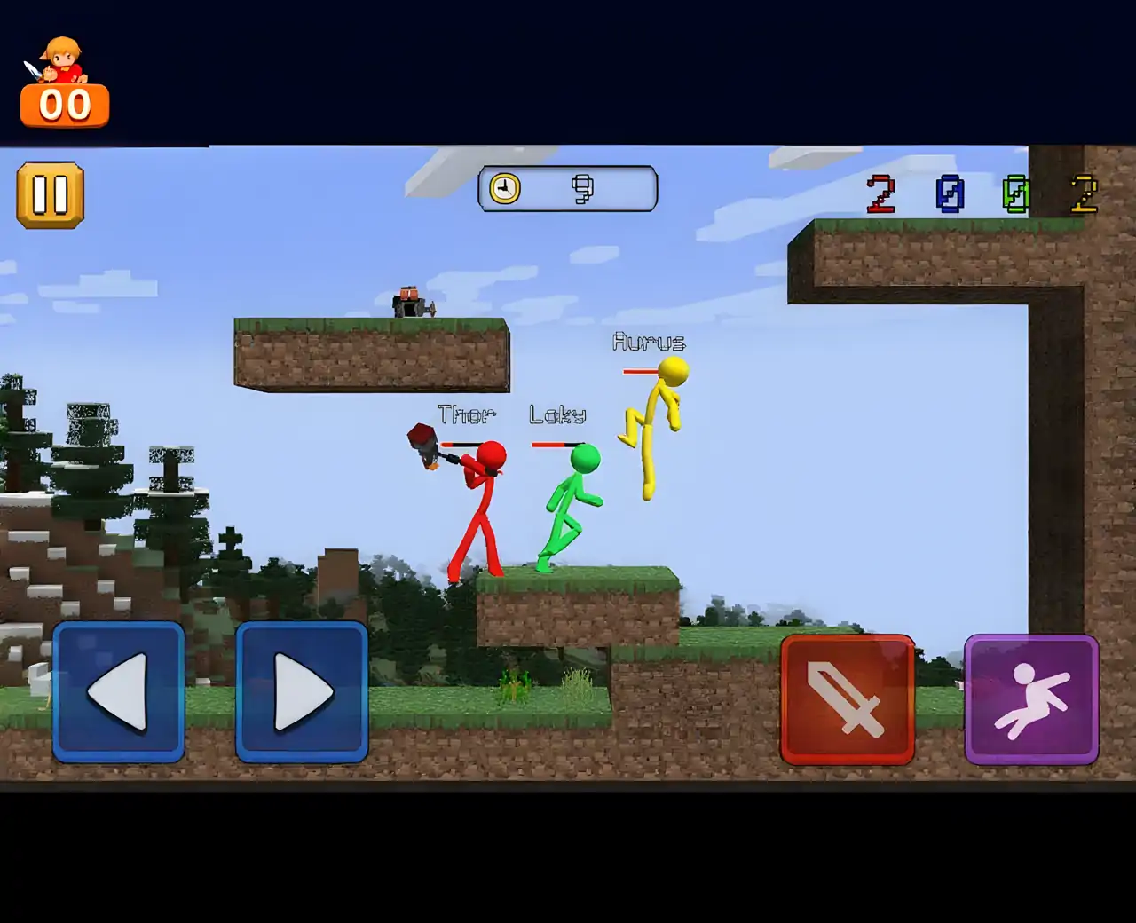 火柴人生存MultiCraft3D
