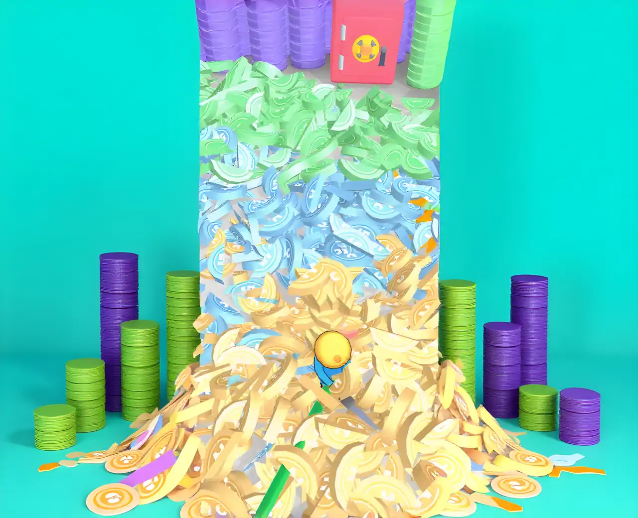 水切硬币