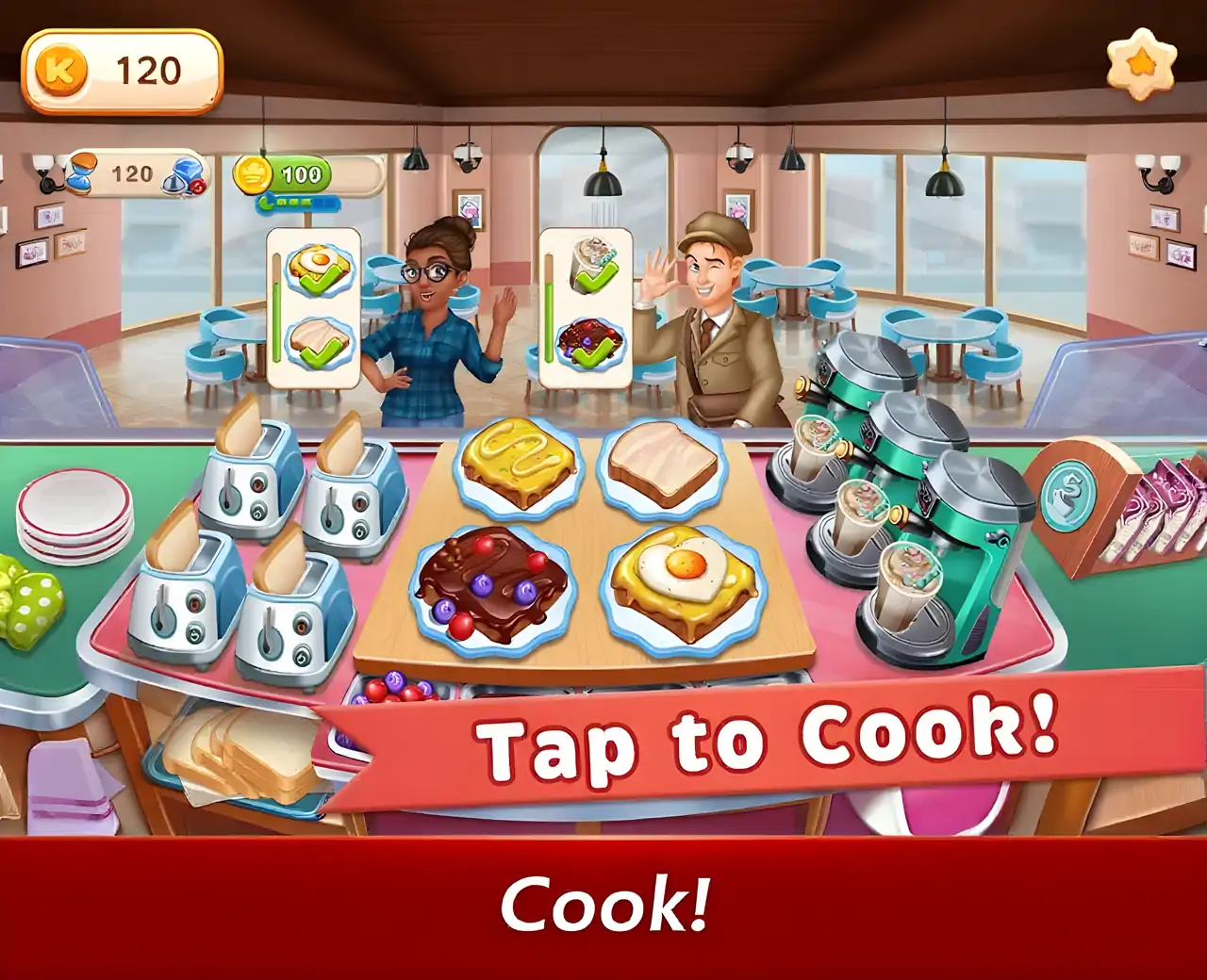 Cookingscapes：烹饪游戏