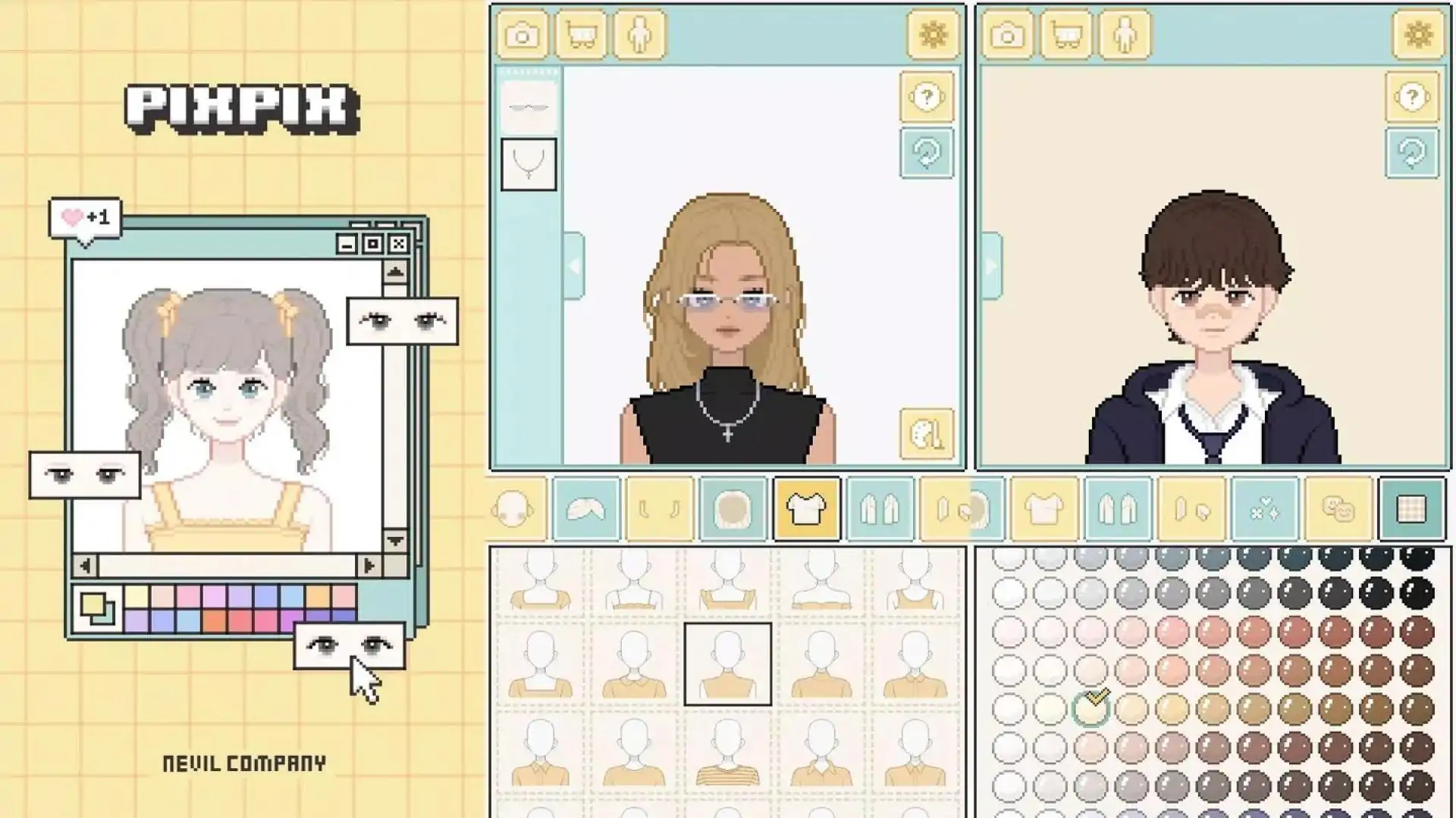 PIXPIX：制作我的头像