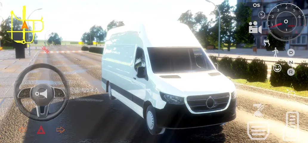 Sprinter汽车模拟器面包车3D