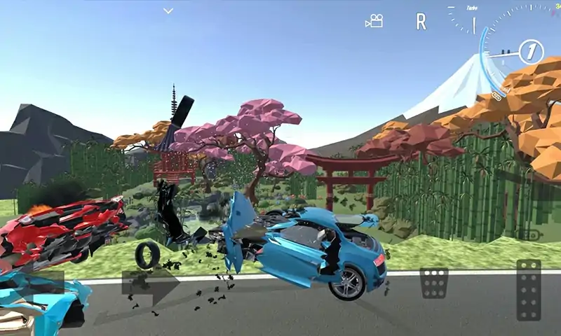 斜坡特技飞车