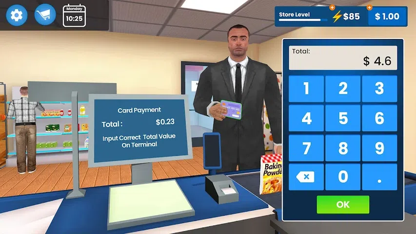 我的超市商店Sim3d